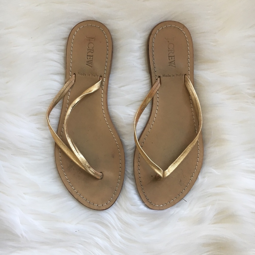 $55 Retail J. Crew flip flops - Picture 2 of 5